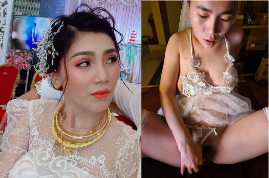 Clip sex cô dâu chịch bạn thân chồng