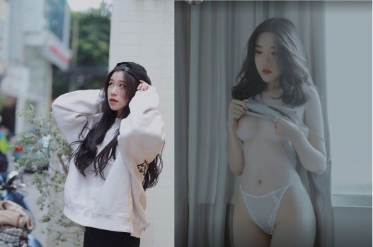 Clip với Đỗ Thu Thủy ướt át cả người