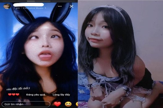 Cô gái ngây thơ mặc đồ hầu gái khiến bạn thèm muốn