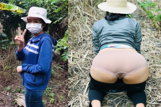 Cô thôn nữ thích làm tình ngoài vườn