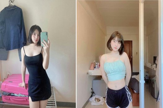 Em tóc ngắn dễ thương kiểu nào cũng chơi