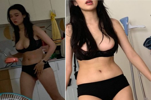 Gái đẹp ngực bự gọi trai đến chịch