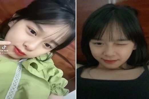 Thu Hương với cặp đào xịn mịn