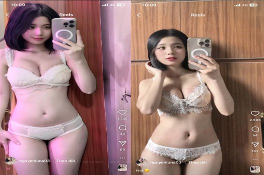 Tiktok bím múp vếu to căng mọng